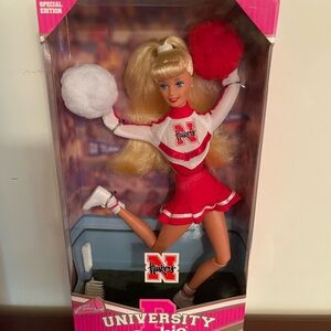 Barbie Cheerleader - University of Nebraska